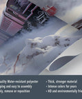 Steam Engine Train Wallpaper Mural For Living Room And Boys Room Removable Locomotive Wall Covering Retro Large Train Murals