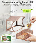 Person filling Metal Window Bird Feeder With Super Sturdy Suction Cups, Easy Mounting System, Large Outdoor Bird Watching Feeder For Viewing From Inside, Anti Rust Durable Curved Design, shown with capacity details.