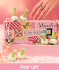 Gel Nail Polish Set Six Pink Nude Shades With Highly Pigmented Color Soak Off UV LED Formula In Tilt And Stand Bottle HEMA Free