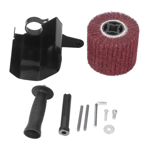 Handheld Burnishing And Polishing Machine With Polishing Wheel For Wood And Metal Converts An Electric Angle Grinder Into A High Performance Sander Polisher M10 Shaft Compatible Essential Accessories For Woodworking And Metalworking