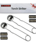 Spark Lighter For Torch 2 Pack With 20 Extra Flint Replacements Ideal For Welding, Brazing And Soldering Durable Flint Striker Lighter Built For Pro Use