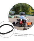 Go Kart Drive Belt High Efficiency For Racing Go Kart Durable Rubber Belt With Long Lifespan Precise Transmission Smooth Power Transfer