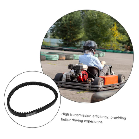 Go Kart Drive Belt High Efficiency For Racing Go Kart Durable Rubber Belt With Long Lifespan Precise Transmission Smooth Power Transfer
