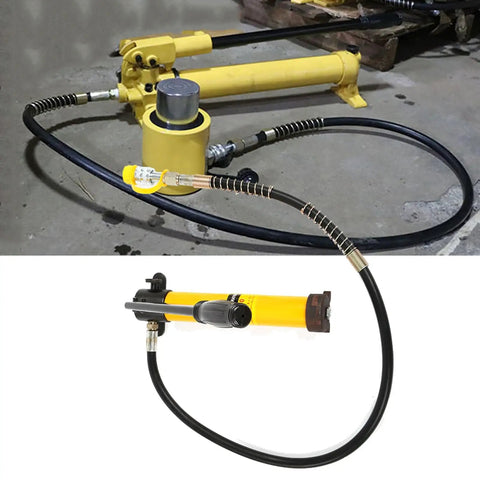 Portable Split Type 5 Ton Hydraulic Floor Jack With Manual Pump A Badass Workhorse For Auto Body Fix And Truck Frame Lift Built Tough For Hassle Free Moves On Any Garage Or Job Site