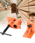 Heavy Duty 1 Inch Pipe Clamp Jaws Vise Fixture Set For Woodworking Tools Built To Last And Beefy For Gluing And Assembly