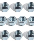Top Shelf Trailer Lug Nuts Ten Pack With Genuine One Half Twenty Thread And Rust Proof Zinc Coating built tough, hex nuts for trailers.
