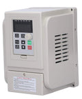 Beefy VFD Variable Frequency Drive 110V To 220V Inverter With Digital Display 1500W Motor Speed Controller For 3 Phase Motors Single Phase Input Heavy Duty Speed Regulation And Precise Control, gray plastic housing