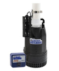Heavy-Duty Cast-Iron Half HP Submersible Sump Pump For Narrow Pits With 4,400 GPH At Zero Lift, 3,540 GPH At 10 Ft, PSC Motor
