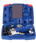 Ultimate Ft Vogue Heavy Duty Manual Pipe Bender For Copper Tubes 5Mm To 12Mm in blue carrying case with tools.
