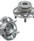 Rear Wheel Bearing Hubs Kit For Honda Accord 2003 2004 2005 2006 2007 And Acura TL 2004 2005 2006 2007 With ABS Tone Ring 5 Bolt Replacement Wheel Hub Assemblies Easy Install