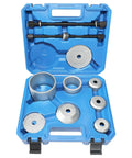 Rear Axle Arm Suspension Bushing Press Kit Pro Grade Removal And Install Tool for Audi and Volkswagen in blue carrying case