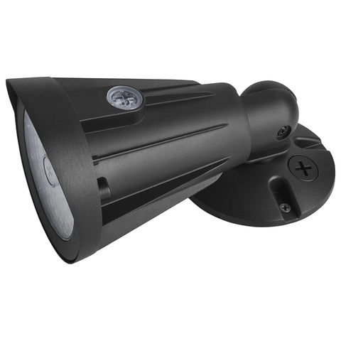 Heavy Duty Led Flood Light Sixteen Pack With Field Selectable 25 20 Or 15 Watts And Adjustable 3000 4000 Or 5000 Kelvin Lighting Delivers 1800 To 3000 Lumens For Outdoor Parking Lots And Job Sites In Matte Black Finish angled view of LED flood light fixture.