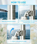 Four Pack 316 Stainless Steel Bimini Top Hardware For Seven Eighths Inch Fit Marine Grade Rustproof Gear For Saltwater Boats Durable 22mm Mounts And Fittings Kit Easy Install Long Lasting Performance. 설치 guide: clamp bracket on 22mm marine rail