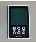Control panel for Badass Heavy Duty Portable Air Conditioner Knocks Out Excess Heat 21000 BTU Cools Up To 540 Square Feet.