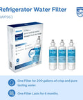 Water Filter Replacement For LG Fridges 3 Pack NSF Certified 42 53 401 Reduces Chlorine Heavy Metals And Pharmaceuticals Fits LT700P