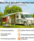 Camping Ready Portable Propane Tankless Water Heater On The Go Outdoor Use 1.58 GPM 6L Instant Hot Water Gas Heater with RV