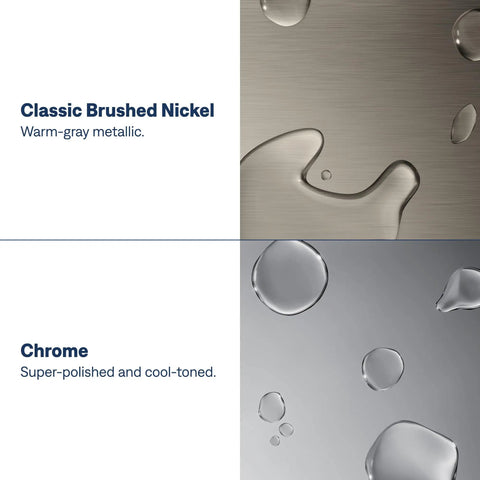 Commercial Grade PosiTemp Shower System With Handheld Delivering Smooth Temperature Sync And Straight Reliable Warmth Finished In Premium Brushed Nickel For A Total Bathroom Glow Up