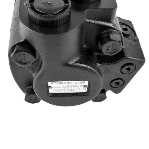 Close-up of Hydraulic Motor Replacement for Eaton Char-Lynn 4000 Series 109-1106-006 with mounting bolts visible.