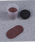 36 Piece Heavy Duty Cutting Discs And Grinding Wheels Set For Metal, Wood, And Ceramics with storage container