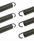 Top Shelf Helical Seat Springs For Chair Back Side Rails Replacement Set Of Six Heavy Duty Steel Coil Upholstery Parts.
