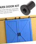 Heavy Duty Barn Door Hardware Kit With Track Spacers 5 Pack Replacement Spacers For Sliding Barn Doors Perfect For DIYers