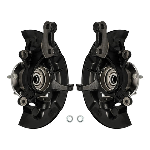 Front Left And Right Steering Knuckle And Wheel Bearing Hub Assembly For Toyota Camry 2012 To 2017 2.5L Direct Fit Replacement Pair