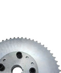 Close-up of 54 Tooth Sprocket And Hub Set For 1 Inch Axle Fits 40 41 And 420 Chain Mini Bike And Kart Applications Built Tough Steel