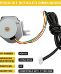 Stepper Motor Assembly 0G6453 For Guardian Home Standby Generator Replacement Part Compatible With GTH990 HSB