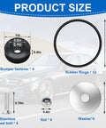Universal Car Bumper Clips With Quick Release Tabs Heavy Duty Aluminum Bumper Fasteners Kit size specifications
