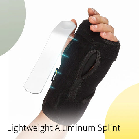 Nighttime Carpal Tunnel Wrist Brace With Cushioned Bead Palm Pillow For Tendonitis And Arthritis Pain Relief Lightweight Sleep Support Splint