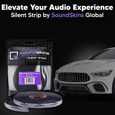 Gotta Have Sound Deadening Foam Tape Closed Cell Acoustic Rubber Insulation Strip For Car Door Seals with packaging and roll