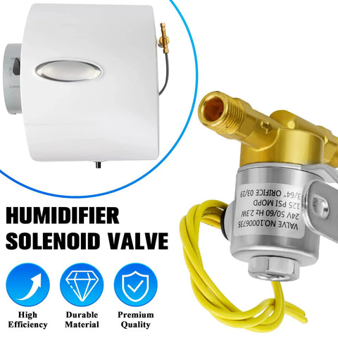4040 Humidifier Solenoid Valve Replacement For Whole House Humidifiers Compatible With Models 400 400M 500 500M 558 550A
