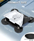 Mini Satellite Internet Roof Mount For Cars And RVs With Four Strong Magnets No Drill Quick Release Magnetic Kit 200Lb Base