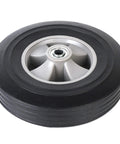 Two Pack Flat Free Ten Inch Solid Rubber Tires And Wheel Set For Hand Trucks Dollies And Wheelbarrows Five Eighths Inch Axles