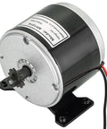 24V 350W Brushed Permanent Magnet Electric Motor For E Scooters And E Bikes Compact 2800 RPM Drive System Motor For Upgrades Bike Conversions And Small Wind Turbine Projects with sprocket