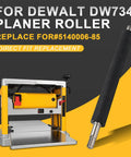 Keep Your Planer Rolling Smooth With This Solid Replacement Planer Roller built for Dewalt DW734, rubber-coated steel for easy fit.