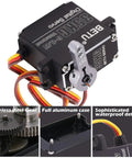 Beefy 35 Kg-Cm Waterproof Servo With Full Aluminum Case And Stainless Steel Gears For RC Cars Robots And Boats IP67 Waterproof