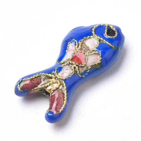 Dope Vibe Meets Premium Craftsmanship 200 Pcs Cloisonne Enamel Fish Spacer Beads For DIY Bracelet Necklace Making Body Safe Long Lasting Jewelry Findings Perfect Holiday Gift Choice Fits Your Daily Style Goes Hard On Any Creative Build