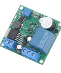 MQ 2 Smoke Sensor Module With Buzzer Alert And Relay Switch, High Octane Gas Detector For Home And Kitchen Safety, circuit board close-up.