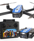 4K GPS Drone With Camera For Adults, 5G WiFi FPV, 4.5 Inch LCD Screen, Foldable RC Quadcopter with remote control display