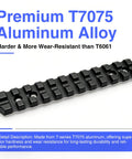 Ultra Lightweight 28g Picatinny Rail For Henry Lever Action Rifle T7075 Aluminum Scope Base With 4 Screw Mount Long Action