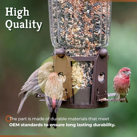 Get Your Perky Pet Bird Feeder Running Smooth With These Top-Tier Replacement FlexPorts. Pack Of 4 High-Quality Ports Designed For Easy Install And Perfect Fit On Model 334-1SR Feeders. Durable, Reliable Parts To Keep Birds Feeding Happy All Season Long