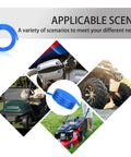 10 Foot 3 16 Inch ID Fuel Line Kit With 2 Fuel Filters And 8mm Hose Clamp for vehicles like mowers, go-karts, and ATVs