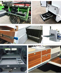 Heavy Duty Drawer Slides With Locking Full Extension Ball Bearing Runner Rails Side Mount Built Tough Glide Smooth Hauls Heavy Loads Effortless 1 Pair Pack on various mounted drawers and cabinets