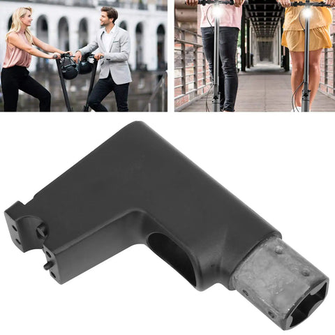 Electric Scooter Stem Connector Bracket Aluminum Alloy Replacement Part For Front Fork Handlebar shown on white background