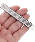 Two-pack MECCANIXITY FSR408 thin-film pressure sensor strip with interdigitated electrodes and two leads.