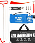 Heavy Duty Stainless Steel 5th Wheel Pin Puller Kit With Long Reach Hook J Hook And Assorted Pull Tools For Trucks And Trailers Rust Resistant Non Slip Nut Built Tough, car emergency kit tools