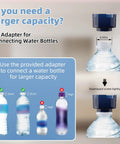Adapter for connecting water bottles to Portable Travel Bidet On The Go High Pressure Handheld Electric Sprayer USB Rechargeable