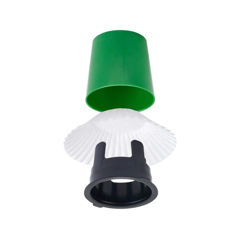 Reusable Keurig Compatible Coffee Pod Filters For Single Serve Makers Eco Friendly KCup Alternative components shown apart