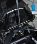 Close-up of Rugged Metal ATV Gas Tank With Cap 5L Fuel Tank Fits 110cc 125cc 150cc 200cc 250cc Quad Taotao ATA Bull Rhino